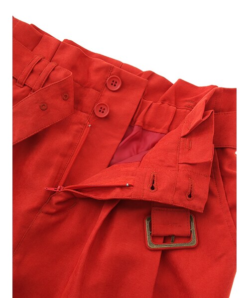 w closet（ダブルクローゼット）の「ベルト付きハイウエストタイトスカート（スカート・レディース・オレンジ/カーキ/ブラック・FREE）」の11枚目の写真