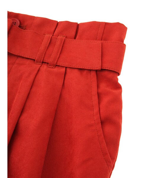 w closet（ダブルクローゼット）の「ベルト付きハイウエストタイトスカート（スカート・レディース・オレンジ/カーキ/ブラック・FREE）」の8枚目の写真