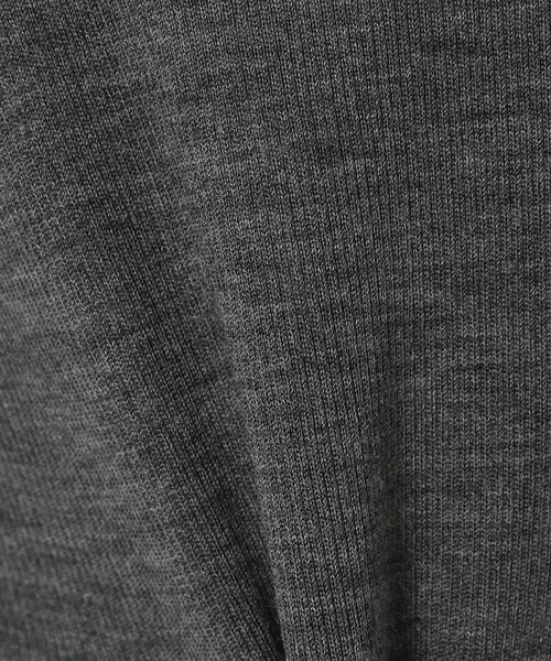 G.V.G.V.（ジーヴィージーヴィー）の「RIBBED WOOL JERSEY HIGH NECK TOP（トップス・レディース・GREY/BLACK/BGD/KHAKI・XS）」の11枚目の写真