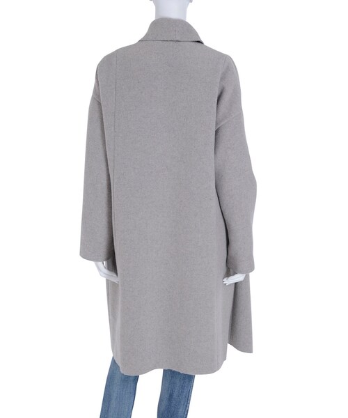 Ungrid（アングリッド）の「ダブルフェイスウールガウンコート（ジャケット/アウター・レディース・グレー/ネイビー/キャメル）」の7枚目の写真