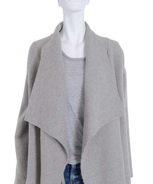 Ungrid（アングリッド）の「ダブルフェイスウールガウンコート（ジャケット/アウター・レディース・グレー/ネイビー/キャメル）」の8枚目の写真