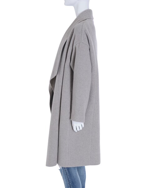 Ungrid（アングリッド）の「ダブルフェイスウールガウンコート（ジャケット/アウター・レディース・グレー/ネイビー/キャメル）」の6枚目の写真