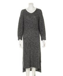 SNIDEL | オーバーサイズニットワンピース(ワンピース/ドレス)