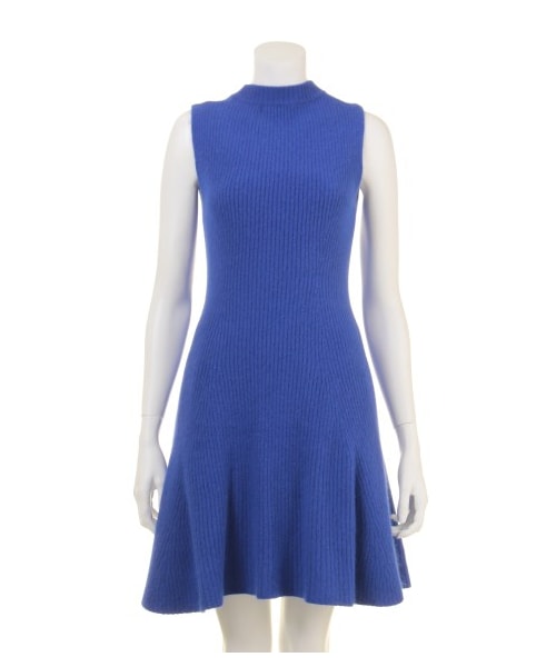 SNIDEL（スナイデル）の「ノースリーブニットフレアワンピース（膝丈