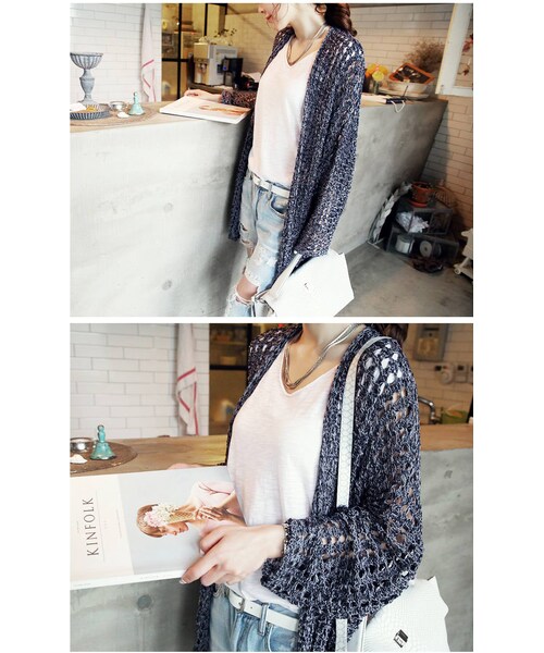 Aco Design（アコデザイン）の「多連 ネックレス チェーン シルバー/大ぶり ネックレス レディース シンプル チェーン/ネックレス 5連/アクセサリー ネックレス（ブレスレット・レディース・アンティークシルバー・フリーサイズ　総丈:55.5）」の11枚目の写真