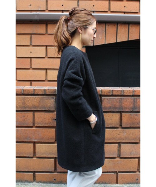 FRAMeWORK（フレームワーク）の「≪予約≫シャギー Cネックコート  