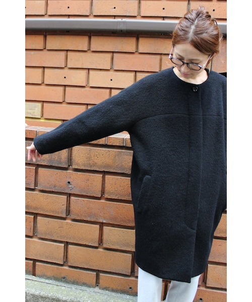 FRAMeWORK（フレームワーク）の「≪予約≫シャギー Cネックコート  