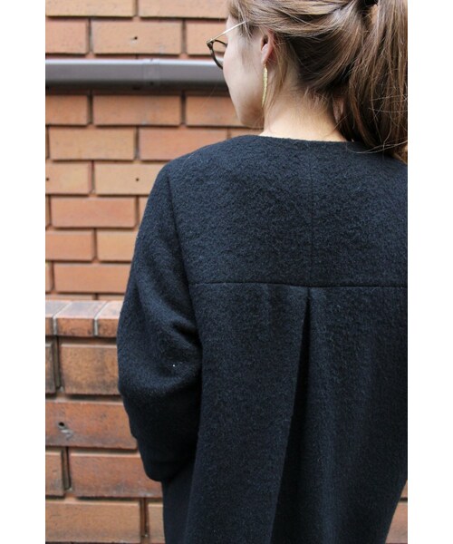 FRAMeWORK（フレームワーク）の「≪予約≫シャギー Cネックコート  