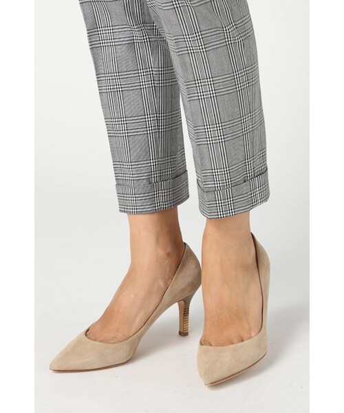 Spick & Span（スピックアンドスパン）の「グレンチェックST スソW（パンツ・レディース・グレー/グレーB・34/36/38/40）」の10枚目の写真