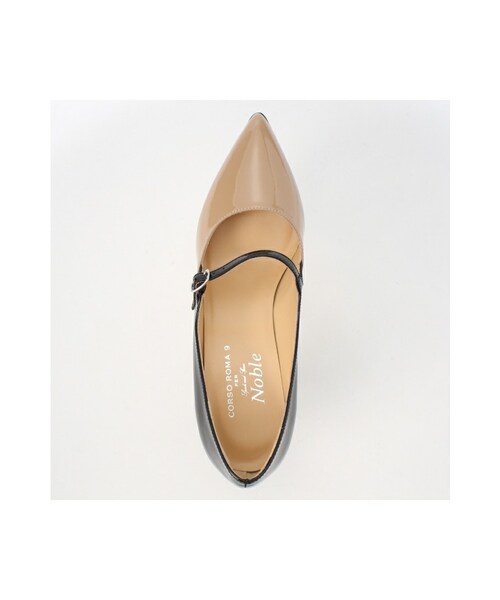 Noble（ノーブル）の「ベルトトラッドヒールパンプス（シューズ・レディース・ブラック・35/36/37/38/39）」の7枚目の写真