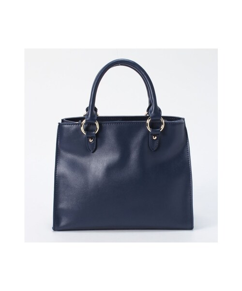 JOURNAL STANDARD relume(ジャーナルスタンダード レリューム)の「RELUMEレザーショルダーバッグ(バッグ・レディース・ブラック/ホワイト/ネイビー・フリー)」の8枚目の写真