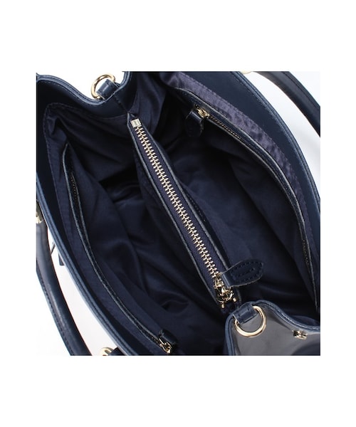 JOURNAL STANDARD relume(ジャーナルスタンダード レリューム)の「RELUMEレザーショルダーバッグ(バッグ・レディース・ブラック/ホワイト/ネイビー・フリー)」の12枚目の写真