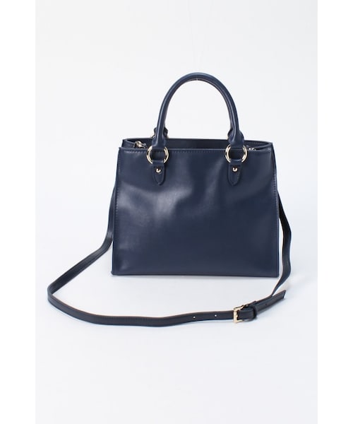 JOURNAL STANDARD relume(ジャーナルスタンダード レリューム)の「RELUMEレザーショルダーバッグ(バッグ・レディース・ブラック/ホワイト/ネイビー・フリー)」の19枚目の写真