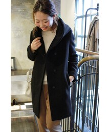 JOURNAL STANDARD | 《予約》ダブルモッサー2WAYフード ロングコート◆(ジャケット/アウター)