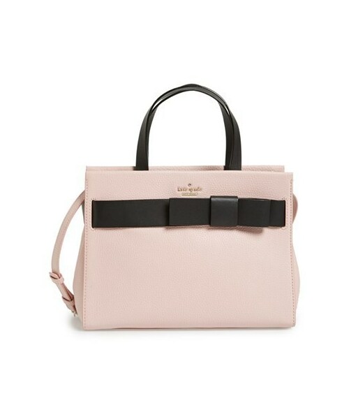 kate spade new york(ケイトスペード ニューヨーク)の「Kate Spade New York 'poplar Street - Shelley' Satchel(ショルダーバッグ・レディース・Black/Beige/Pink・One Size)」の3枚目の写真