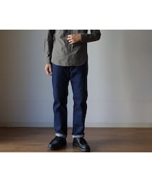 Ordinary fits | 【RECOMMEND】Ordinary fits 5PKT ROLL UP DENIM OW オーディナリーフィッツ 5ポケットロールアップデニム ワンウオッシュ(デニムパンツ)