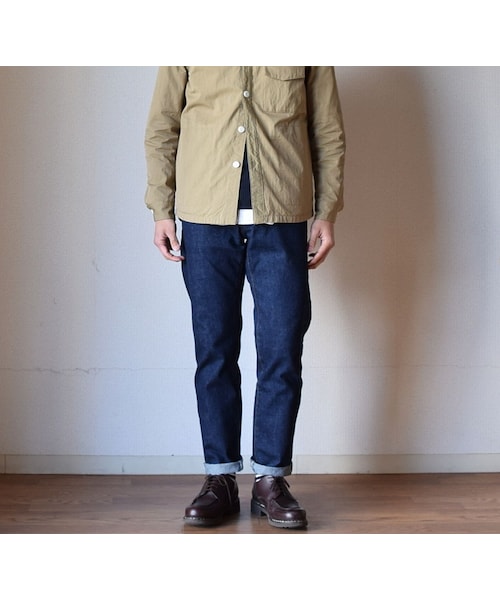 Ordinary fits(オーディナリーフィッツ)の「【RECOMMEND】Ordinary fits 5PKT ROLL UP DENIM OW オーディナリーフィッツ 5ポケットロールアップデニム ワンウオッシュ(デニムパンツ・メンズ・その他)」の2枚目の写真