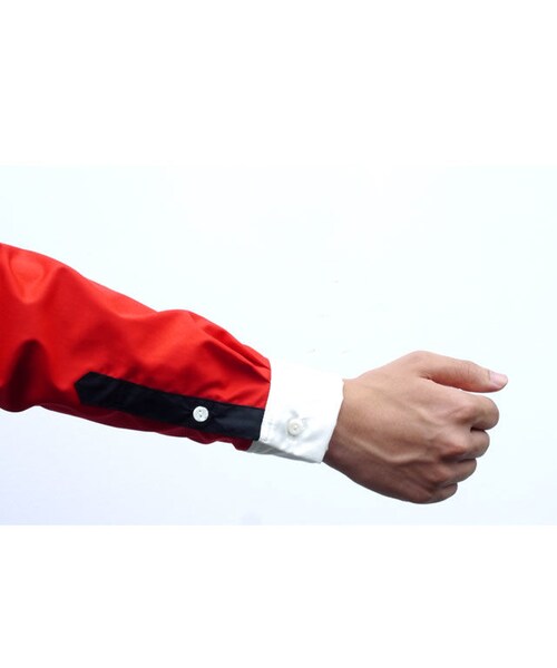 NIRAME.CO（ニラメッコ）の「ラブレターしゃつ　白×黒×赤（シャツ/ブラウス・メンズ・その他）」の11枚目の写真