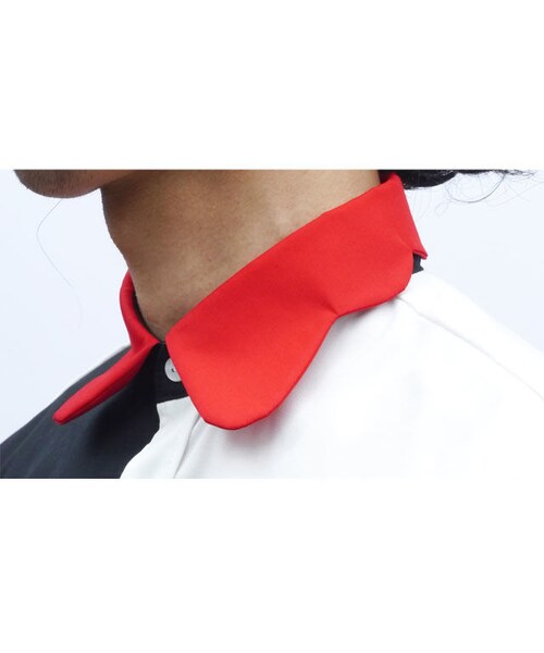 NIRAME.CO（ニラメッコ）の「ラブレターしゃつ　白×黒×赤（シャツ/ブラウス・メンズ・その他）」の8枚目の写真