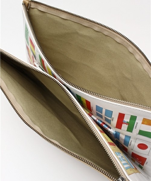 MATATABI（マタタビ）の「MATATABI ペーパークラッチバッグ（クラッチバッグ・メンズ・ベージュ・FREE）」の7枚目の写真