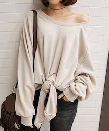 DHOLIC | 前しばりスウェットトップス(スウェット)