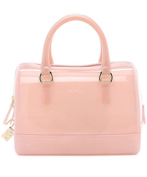 FURLA(フルラ)の「Furla Candy Cookie Mini Satchel(ショルダーバッグ・レディース・Purple/Pink・One Size)」の2枚目の写真