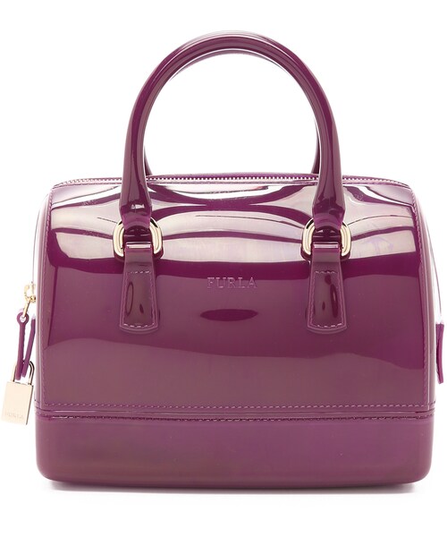 FURLA(フルラ)の「Furla Candy Cookie Mini Satchel(ショルダーバッグ・レディース・Purple/Pink・One Size)」の1枚目の写真