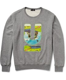 UNDERCOVER | Undercover Printed Loopback Cotton-Jersey Sweatshirt(スウェット)