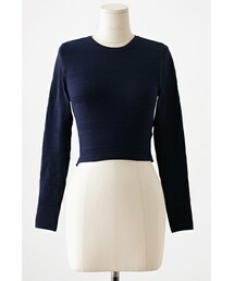 imvely | ショート丈パターンニット(ニット/セーター)