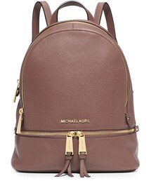 MICHAEL KORS | MICHAEL Michael Kors Rhea Small Zip Backpack, Dusty Rose(バックパック/リュック)