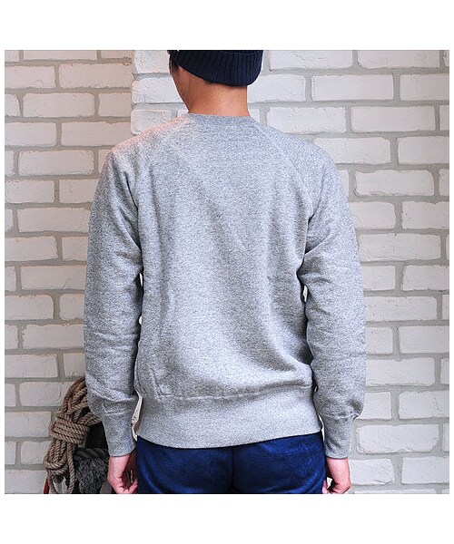 GYMPHLEX（ジムフレックス）の「Gymphlex【ジムフレックス】長袖クルーネックスウェット 2015秋冬【J-1190】（スウェット・メンズ・その他）」の4枚目の写真