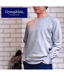 GYMPHLEX | Gymphlex【ジムフレックス】長袖クルーネックスウェット 2015秋冬【J-1190】(スウェット)