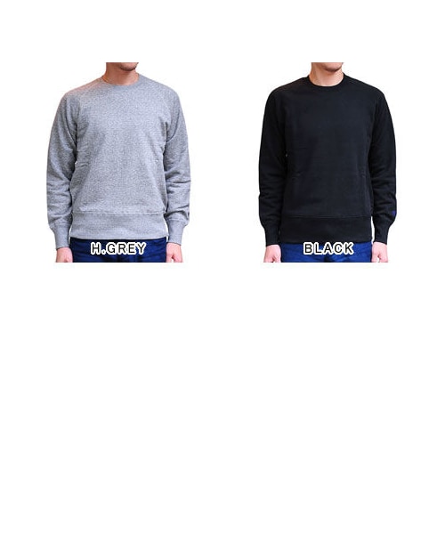 GYMPHLEX（ジムフレックス）の「Gymphlex【ジムフレックス】長袖クルーネックスウェット 2015秋冬【J-1190】（スウェット・メンズ・その他）」の2枚目の写真