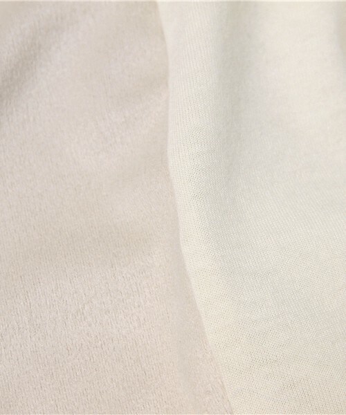 FREDY&GLOSTER(フレディアンドグロスター)の「ビーガンスエードプルオーバー(Tシャツ/カットソー・レディース・キナリ/キャメル・38)」の13枚目の写真