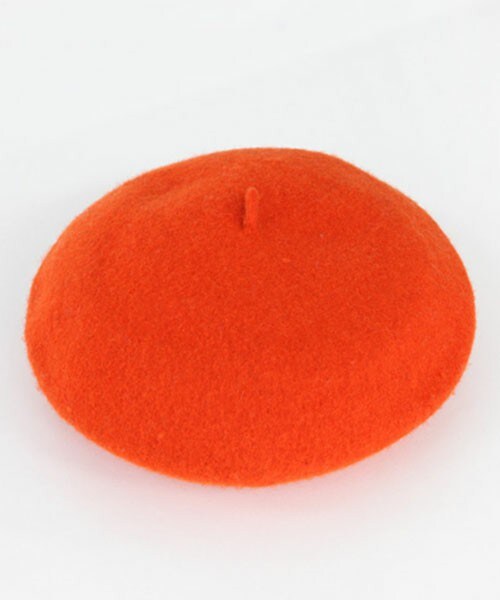 DHOLIC（ディーホリック）の「18colorsウールベレー帽（ハンチング/ベレー帽・レディース・アイボリー/オートミール/オレンジ/カーキ/グレー/スカイブルー/ダークベージュ/ディープピンク/ネイビー/パープル/ピンク/ブラック/ブラックグレー/ブルー/マスタード/ライトグレー/ライトベージュ/レッド・ONE）」の18枚目の写真