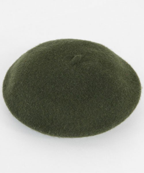 DHOLIC（ディーホリック）の「18colorsウールベレー帽（ハンチング/ベレー帽・レディース・アイボリー/オートミール/オレンジ/カーキ/グレー/スカイブルー/ダークベージュ/ディープピンク/ネイビー/パープル/ピンク/ブラック/ブラックグレー/ブルー/マスタード/ライトグレー/ライトベージュ/レッド・ONE）」の9枚目の写真