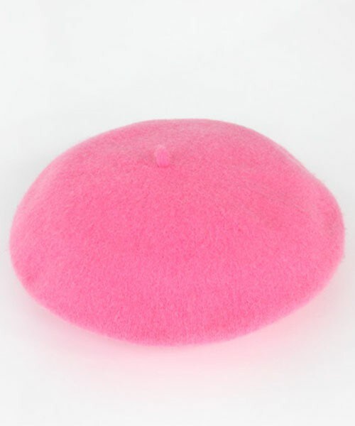 DHOLIC（ディーホリック）の「18colorsウールベレー帽（ハンチング/ベレー帽・レディース・アイボリー/オートミール/オレンジ/カーキ/グレー/スカイブルー/ダークベージュ/ディープピンク/ネイビー/パープル/ピンク/ブラック/ブラックグレー/ブルー/マスタード/ライトグレー/ライトベージュ/レッド・ONE）」の15枚目の写真