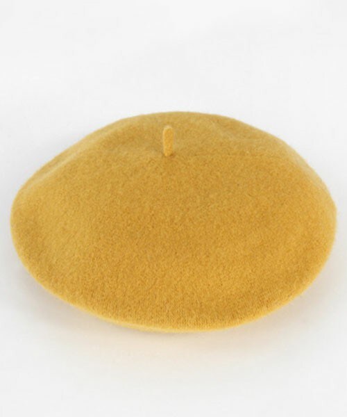 DHOLIC（ディーホリック）の「18colorsウールベレー帽（ハンチング/ベレー帽・レディース・アイボリー/オートミール/オレンジ/カーキ/グレー/スカイブルー/ダークベージュ/ディープピンク/ネイビー/パープル/ピンク/ブラック/ブラックグレー/ブルー/マスタード/ライトグレー/ライトベージュ/レッド・ONE）」の14枚目の写真