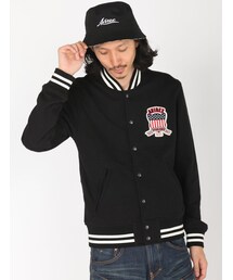 AVIREX | AVIREX/avirex/アヴィレックス/ SIGNATURE VARSITY SWEAT JACKET/ シグネチャー ヴァーシティー スウェット ジャケット(ジャケット/アウター)