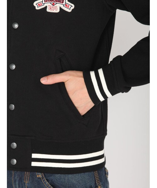 AVIREX（アヴィレックス）の「AVIREX/avirex/アヴィレックス/ SIGNATURE VARSITY SWEAT JACKET/ シグネチャー ヴァーシティー スウェット ジャケット（ジャケット/アウター・メンズ・OFF/WHITE/BLACK/NAVY・M/L/XL/XXL）」の12枚目の写真