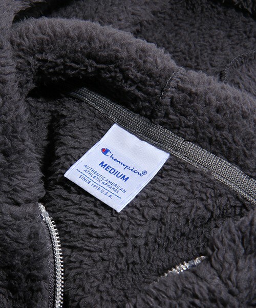 Champion（チャンピオン）の「【予約商品】別注 NEW SHERPA FLEECE セットアップ -2015FW-（その他・メンズ・チャコールグレー/ブラック/ネイビー・S/M/L）」の7枚目の写真
