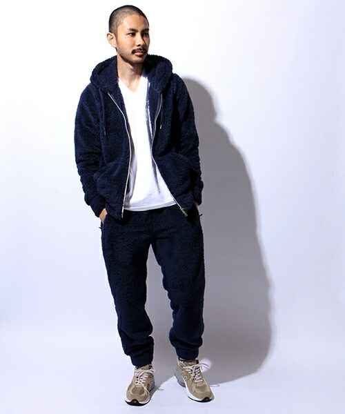 Champion（チャンピオン）の「【予約商品】別注 NEW SHERPA FLEECE セットアップ -2015FW-（その他・メンズ・チャコールグレー/ブラック/ネイビー・S/M/L）」の21枚目の写真