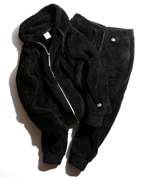 Champion（チャンピオン）の「【予約商品】別注 NEW SHERPA FLEECE セットアップ -2015FW-（その他・メンズ・チャコールグレー/ブラック/ネイビー・S/M/L）」の2枚目の写真