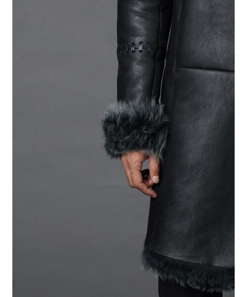 SHELLAC シェラック ウォッシャブルムートン リアルファー SHELLAC（シェラック）の「【GACKT × VARTIX × SHELLAC 予約限定品