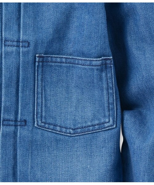 LE JUN（ルジュン）の「デニムGジャン（ジャケット/アウター・レディース・ブルー系・M）」の11枚目の写真