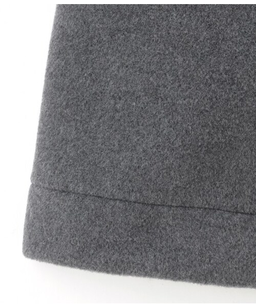 LE JUN（ルジュン）の「DUFFLE COAT ladys（ジャケット/アウター・レディース・ブラック/グレー・34）」の6枚目の写真