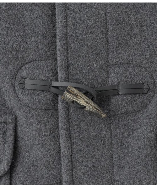 LE JUN（ルジュン）の「DUFFLE COAT ladys（ジャケット/アウター・レディース・ブラック/グレー・34）」の8枚目の写真