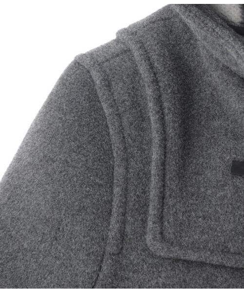 LE JUN（ルジュン）の「DUFFLE COAT ladys（ジャケット/アウター・レディース・ブラック/グレー・34）」の5枚目の写真