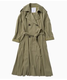 LE JUN | テンセル混ツイルトレンチコート(ジャケット/アウター)