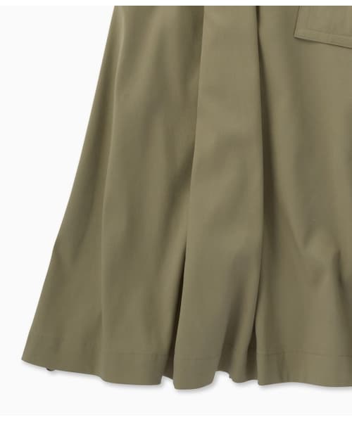 LE JUN（ルジュン）の「テンセル混ツイルトレンチコート（ジャケット/アウター・レディース・カーキ・F）」の9枚目の写真